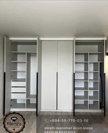 qapi: Yeni, Açılan, 6 qapı Düz dolab, Qarderob, paltar dolabı, Rusiya — 3