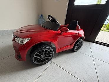 nəni: Uşaq üçün elektrikli minik maşını – qırmızı rəng - Korpus: parlaq — 3