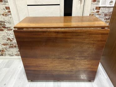 Qonaq masası, Qatlanan, Taxta, Dördbucaq masa