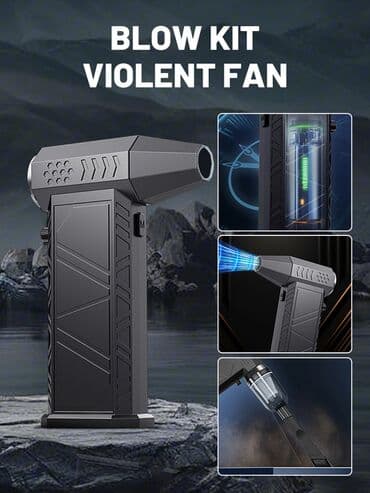 Zərərvericilərə qarşı mübarizə aparatları: 2-in-1 güclü hava üfürən və tozsoran (Home/Car/Outdoor) — 2