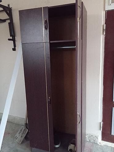 210: Qarderob dolabı – 4 qapılı, iki hissəli qiymətdə razılaşmaq olar - — 1