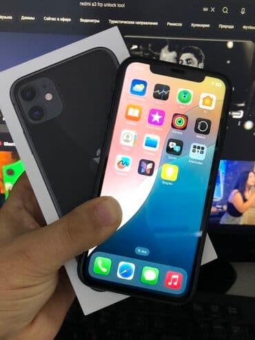 IPhone 11, Qara, Face ID lalafo.az -da IPhone 11, Qara, Face ID