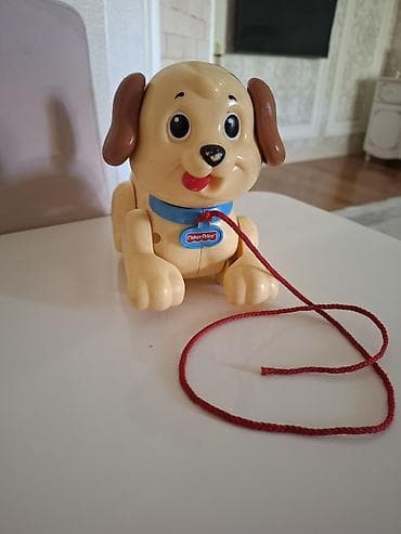 oyuncaql: Fisher-Price çəkərək gəzdirilən it balası oyuncağı - Marka/model — 2