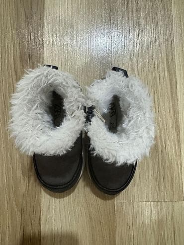 детские термо ботинки: Цвет - Серый Сапоги, Размер: 20, Унисекс — 3