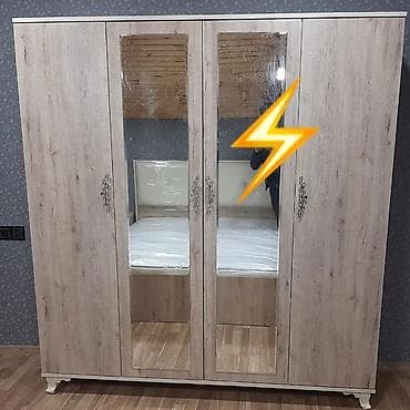 dolab sifarisi: 4 Qapi Dolab sifariwi qebul edilir. Reng secimi var. Catdirma — 1