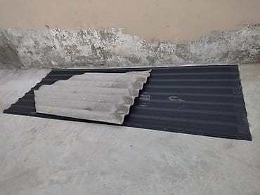 5 ədən dəmir dam örtüyü təzədir artıq qalıb satıram met 6 man almışam