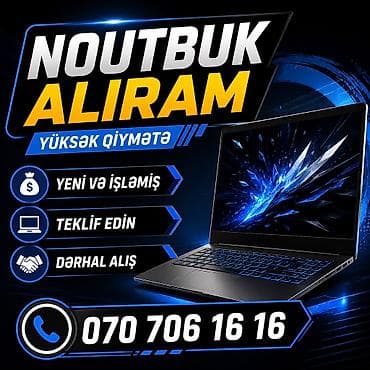 ƏN YÜKSƏK QİYMƏTLƏ NOUTBUK PS5 MANİTOR STOL USTU ALIRAM YENİ VƏ lalafo.az -da ƏN YÜKSƏK QİYMƏTLƏ NOUTBUK PS5 MANİTOR STOL USTU ALIRAM YENİ VƏ