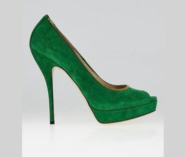 qadın oksfordları: Tuflilər, Gucci, Ölçü: 35.5, rəng - Yaşıl, İşlənmiş — 3