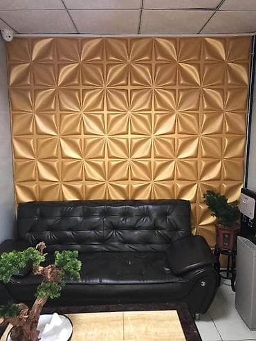 teze xalcalar: 3D dekorativ divar panelləri - Material: yüngül və davamlı 3D — 3