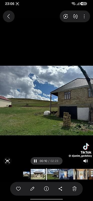 Дома: GƏDƏBƏY RAYONU, NOVOSARATOVKA KƏNDİNDƏ EV SATILIR — 3