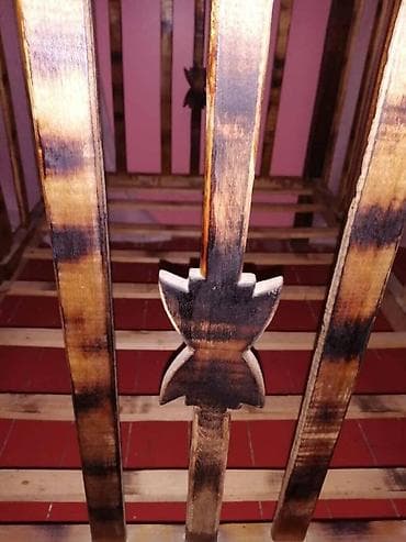 nerjavika bak: Təmiz Qoz Ağacından Təzə Uşaq çarpayısı Əl işidi. Yandrılma Üsulu — 7