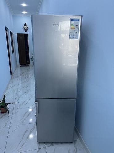dynacord 2: İşlənmiş 2 qapılı Hisense Soyuducu Satılır, rəng - Gümüşü — 1