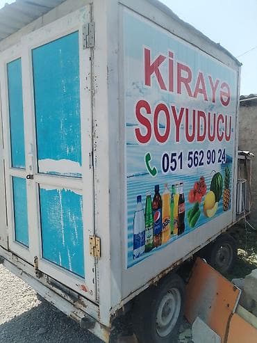 Soyuducular və dondurucular: Kirayə soyuducu konteyner (təkərli, mobil) - Daşınan, təkərli — 1