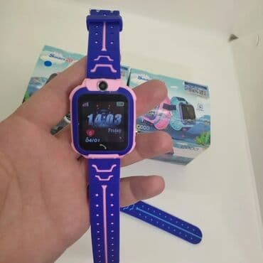 uşaqlar üçün saat: Yeni, Qol saatı, rəng - Göy — 4