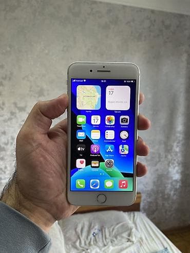 IPhone 8 Plus, 64 GB, Gümüşü, Simsiz şarj