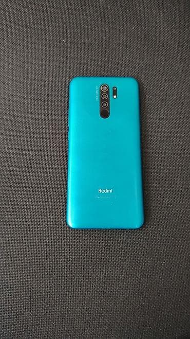philips xenium 9@9s: Xiaomi Redmi 9 (Mavi) - Ekran: 6.53" FHD+ (2340×1080), damla tipli ön — 2