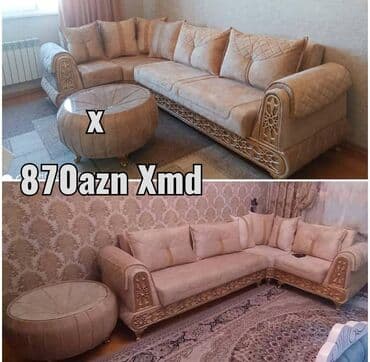 qupka: 👑Künc divan Uqlavoy 👑Yalnız bizdə ən sərfəli qiymətə 👑3*2 ölçü — 1