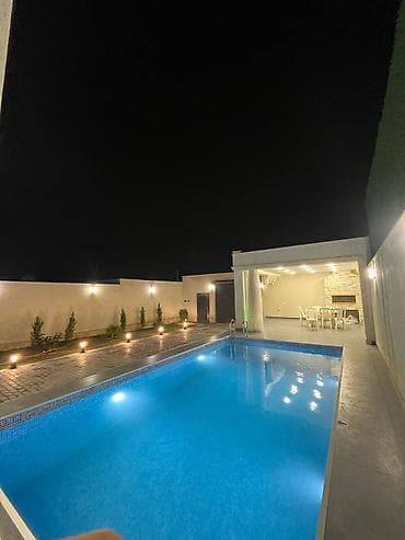 birja com masaj: Hovuzlu həyət kompleksi – Mərdəkan ərazisində günlük və aylıq Villa — 3