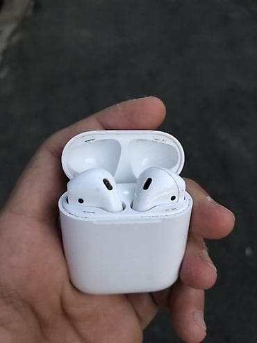 qulağçığ: İşlənmiş Simsiz (Bluetooth) Qulaqcıqlar, Apple, rəng - Ağ — 2