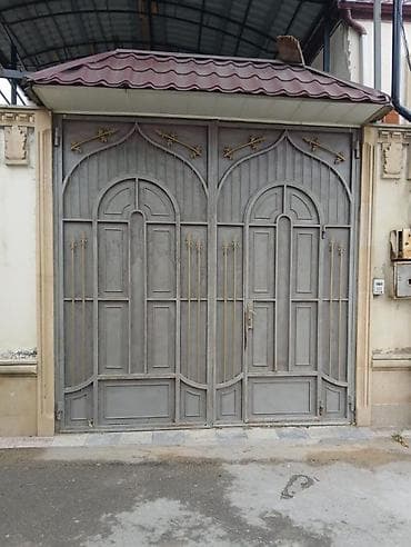 500₼ darvaza satılır Ölçüsü 3 metirin 3 metrə Üstündəki papaqda