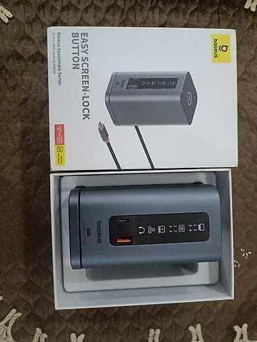 macbook 2015: 🔌 Baseus 11-in-1 Docking Station – Çoxfunksiyalı Adapter Satılır — 4