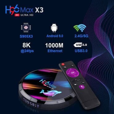 Digər TV və video məhsullar: H96 Max X3 Smart TV box - TV-niz kohnedirse yenisin almaga ehtiyac