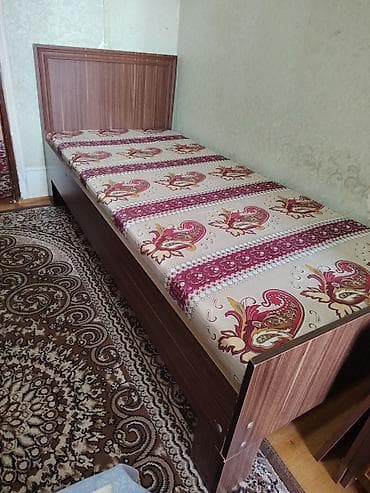 Təknəfərlik çarpayı, Bazasız, Matras ilə, Siyirməsiz