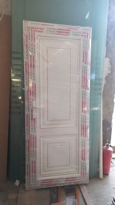 plastik qapl: Yeni Plastik qapı Zamok ilə, Zəmanətli, Pulsuz quraşdırma, Ödənişli çatdırılma, Pulsuz çatdırılma, Rayonlara çatdırılma — 12