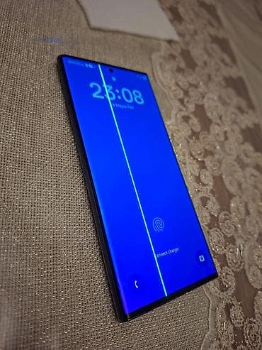 samsung level u: Samsung Galaxy S22 Ultra, 128 GB, rəng - Qara, Qırıq — 5