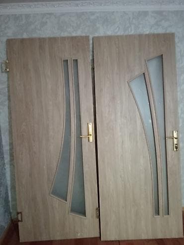 Qonaq otağı üçün İşlənmiş Otaq qapısı Zamok ilə, Zəmanətsiz, Ünvandan götürmə — 1