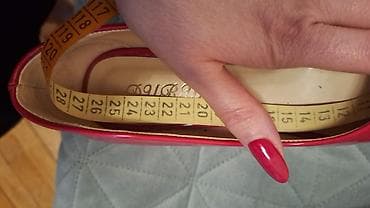 Digər ayaqqabılar: Ölçü: 37, rəng - Qırmızı, İşlənmiş — 4