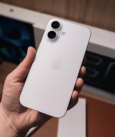 IPhone 16, 128 GB, Ağ, Zəmanət, Face ID, Simsiz şarj lalafo.az -da IPhone 16, 128 GB, Ağ, Zəmanət, Face ID, Simsiz şarj