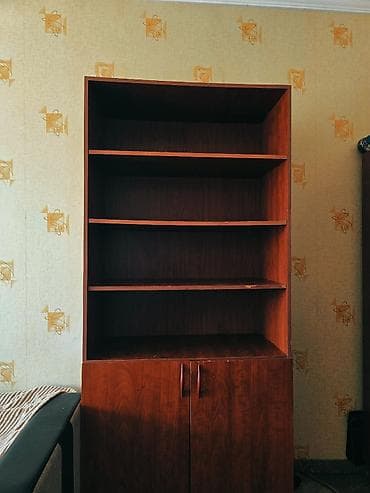 gen: Ağac naxışlı çoxfunksiyalı kitab və sənəd rəfi - Material — 3