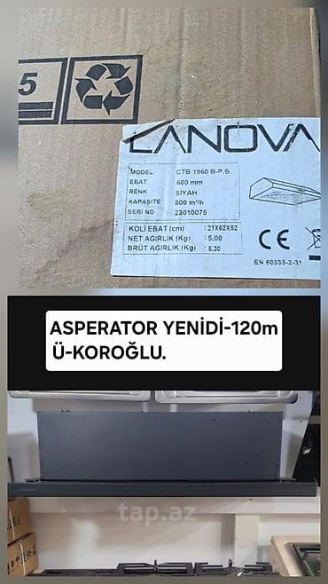 lanova: Aspirator Lanova, rəng - Qara — 1