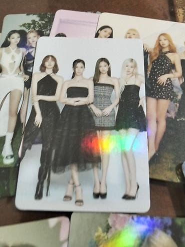 K-pop Blackpink temalı ORIGINAL foto kartlar dəsti 40 ədəd,biri 3