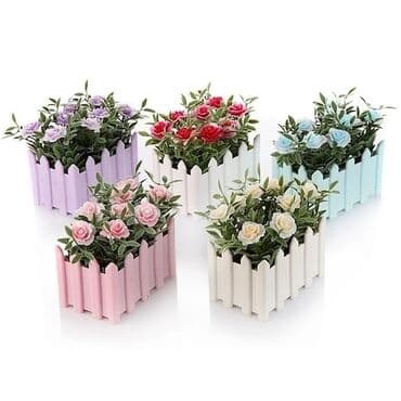 ramaska gulu sekilleri: Dekor güller — 1