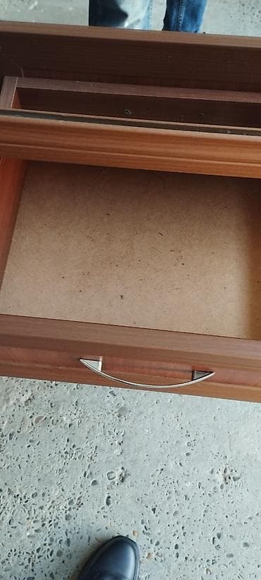Qonaq/ dəhliz üçün paltar asılan dolab-komod dəsti - Material: ağac — 2