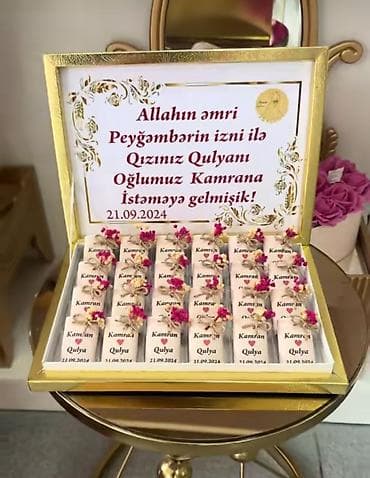 rolik dekor: Elcilik xoncalari istenilen zovqe uygun hazirlanir.Sifarislerinizi — 5