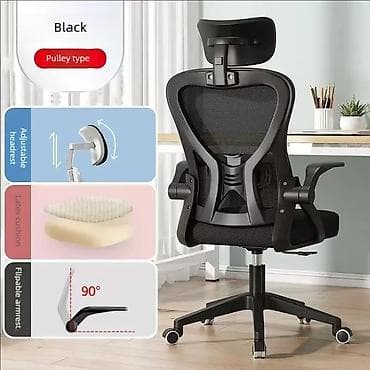 gaming kreslo: Yeni, Təkərli, Qolları tənzimlənir, Parça — 4