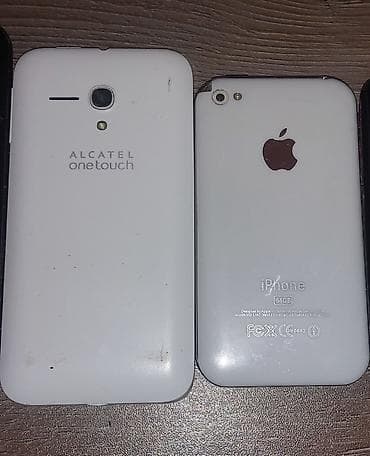 ps3 super silim: Alcatel OneTouch (ağ rəng, arxada tək kamera, LED flaş) - iPhone i5 — 2