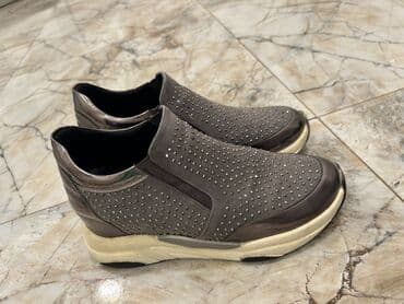 puma trinomic qadın krossovkaları: Ölçü: 40, rəng - Boz, İşlənmiş — 1