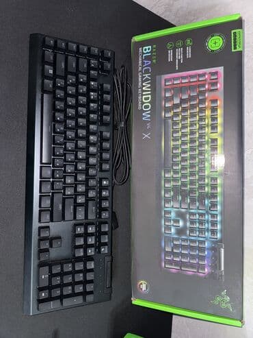 Serverlər: Razer BlackWidow V4 X – Peşəkar Gaming Mexaniki Klaviatura 🔹 Mexaniki — 2