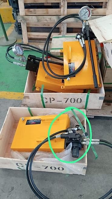 Alətlər: Hidravlik əl pompası CP-700 və yüksək tonnajlı silindr dəsti Məhsulun — 1