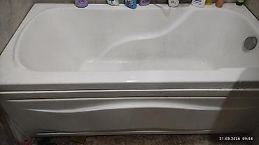 hamam aynasi: Akrilik vanna - Material: qalın akril (istinin saxlanması və səthin — 2