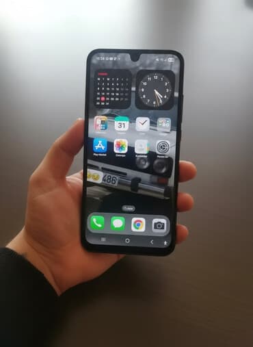 Tavalar: Samsung Galaxy A16, 128 GB, rəng - Qara, Kredit, Barmaq izi — 1