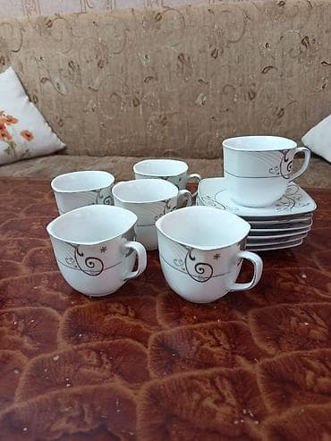 Çay dəsti, rəng - Ağ, 6 nəfərlik, Türkiyə lalafo.az -da Çay dəsti, rəng - Ağ, 6 nəfərlik, Türkiyə