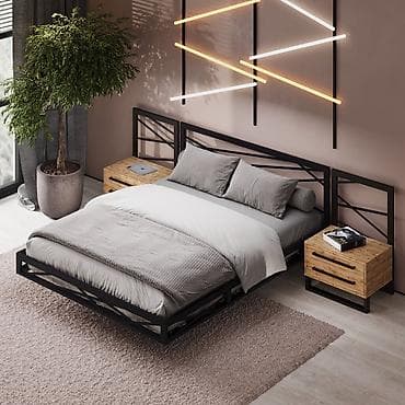 Çarpayılar: Yeni, İkinəfərlik çarpayı, Bazasız, Matrassız, Siyirməsiz, Azərbaycan — 1