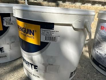 alcipan satilir: Penguin Original Paints – 3D White, gözqamaşdırıcı ağ boya Akrilik — 3