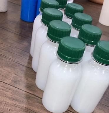 Keratin qramla satılır. çox keyfiyyətli 1 ile gedər saçı düz ve