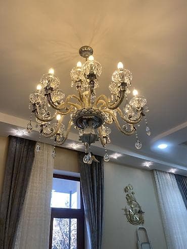 Çılçıraq, 8 lampa, Metal